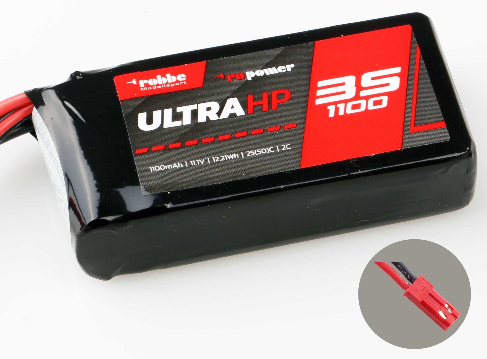 Batterie Lipo slim wellpower Ultima 3S 1450mAh 20/40C