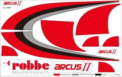 Robbe Modellsport Dekorbogen Arcus II