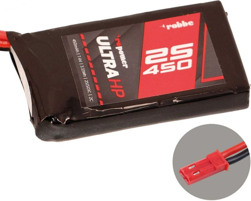 Robbe Modellsport RO-POWER ULTRA HP 450MAH 7,4 VOLT 2S 25(50)C LIPO AKKU