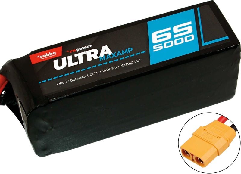 Robbe Modellsport RO-POWER ULTRA MAXAMP 5000MAH 22,2 VOLT 6S