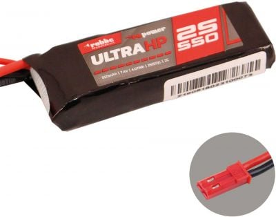 Robbe Modellsport RO-POWER ULTRA HP 550MAH 7,4 VOLT 2S 25(50)C LIPO AKKU