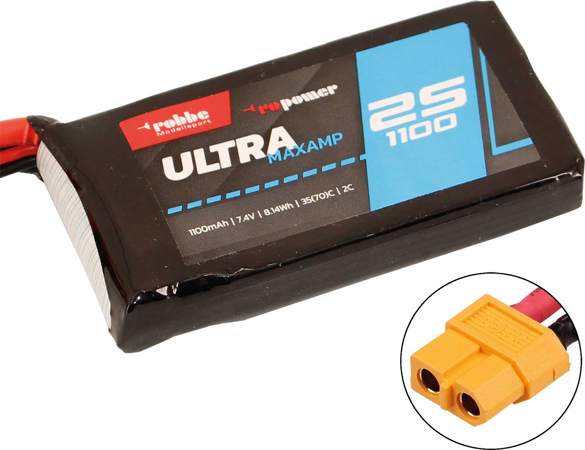 Robbe Modellsport RO-POWER ULTRA MAXAMP 1100MAH 7,4 VOLT 2S